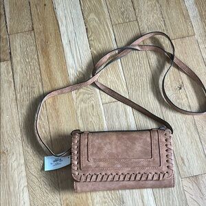 SOLD- Tan Crossbody Bag